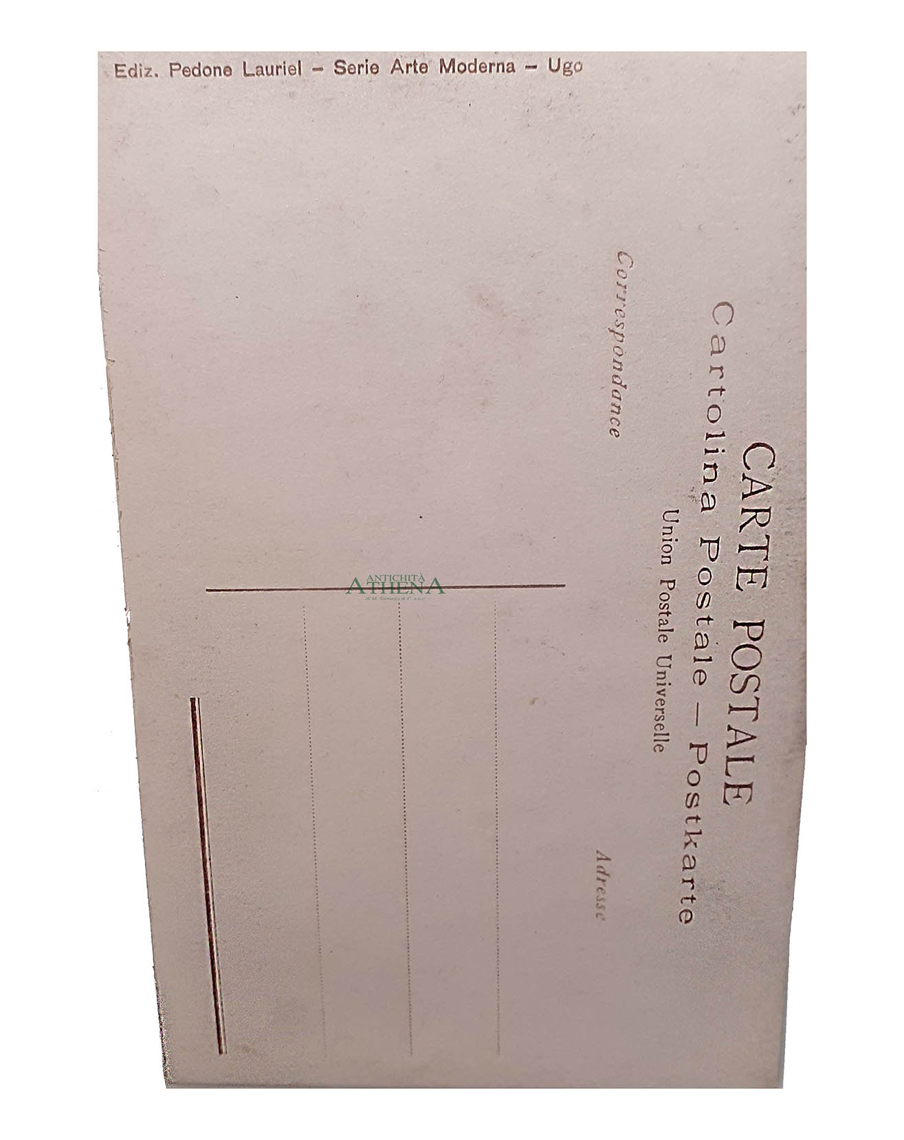 Cartolina - Sorpresa - retro - logo